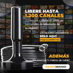 ANTENA DE TV ILIMITADA