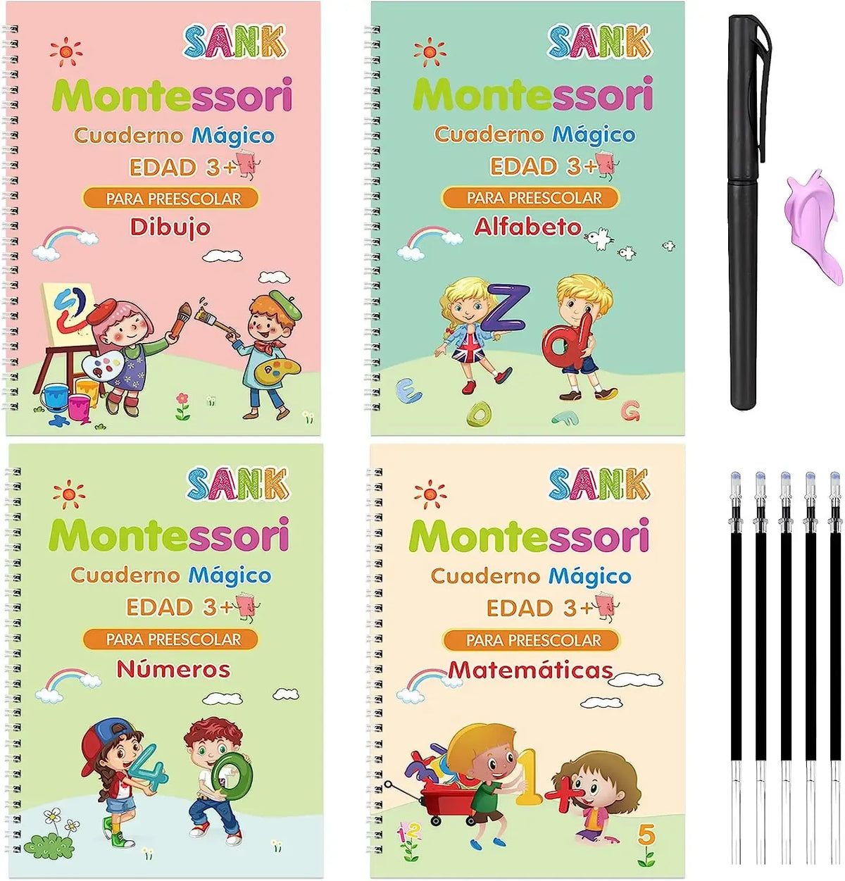 MagicTrazo™ | Kit Educativo 4 en 1 para Aprender Jugando
