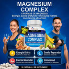 Magnesium Complex Revive™ 8 en 1 🇺🇸 8 Tipos de Magnesio de Alta Absorción | Producto Americano