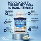 Magnesium Complex Revive™ 8 en 1 🇺🇸 8 Tipos de Magnesio de Alta Absorción | Producto Americano