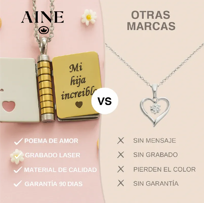Collar Amor de hija – Mi estrellita ✨