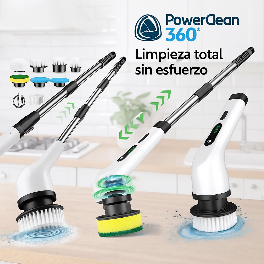 🔥 OFERTA ESPECIAL DE LANZAMIENTO: PowerClean 360° | Limpieza total sin esfuerzo